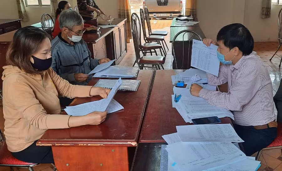 Nguồn vốn tín dụng chính sách xã hội đáp ứng kịp thời nhu cầu vốn của hộ nghèo và các đối tượng chính sách trên địa bàn tỉnh. Ảnh: Hải Bình