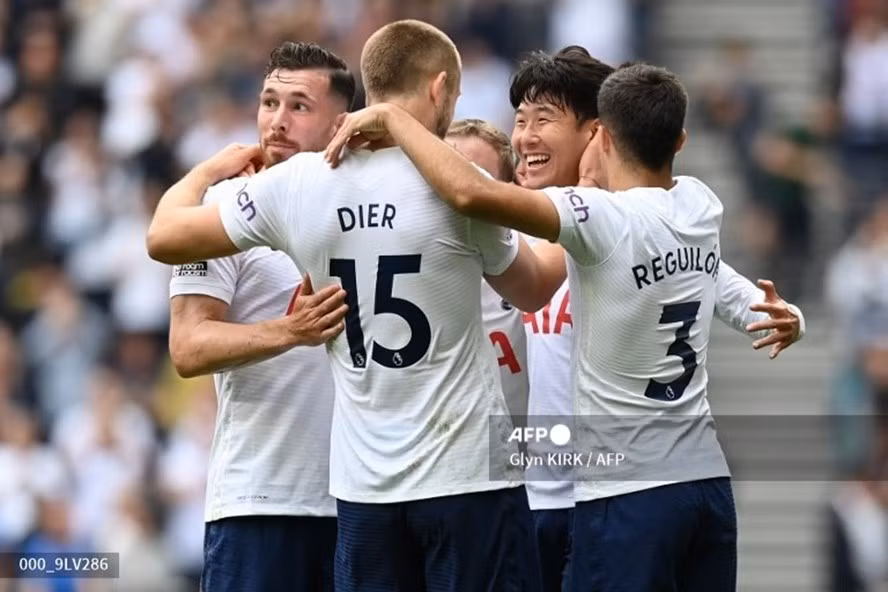 Son Heung-min mang về chiến thắng cho Tottenham. Ảnh: AFP