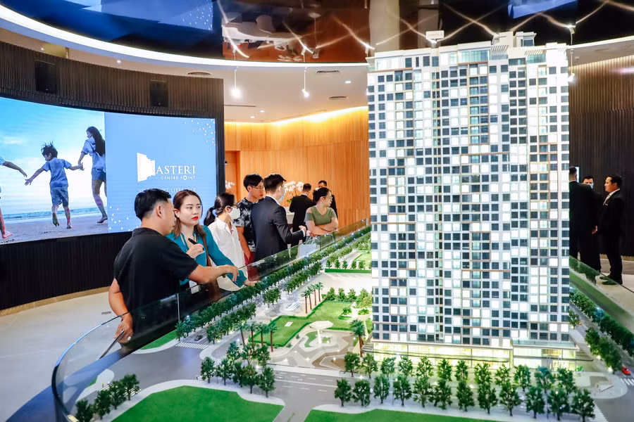 Giá bất động sản vẫn tăng bất chấp giao dịch thấp nhất trong 5 năm qua. Ảnh: Đình Sơn