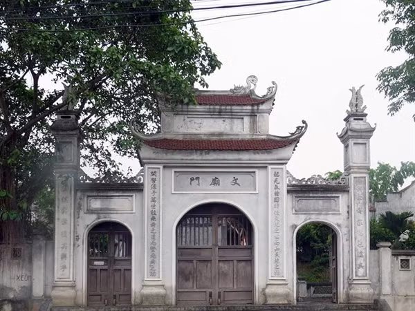 Điểm du lịch Văn Miếu Bắc Ninh. Ảnh: T.L