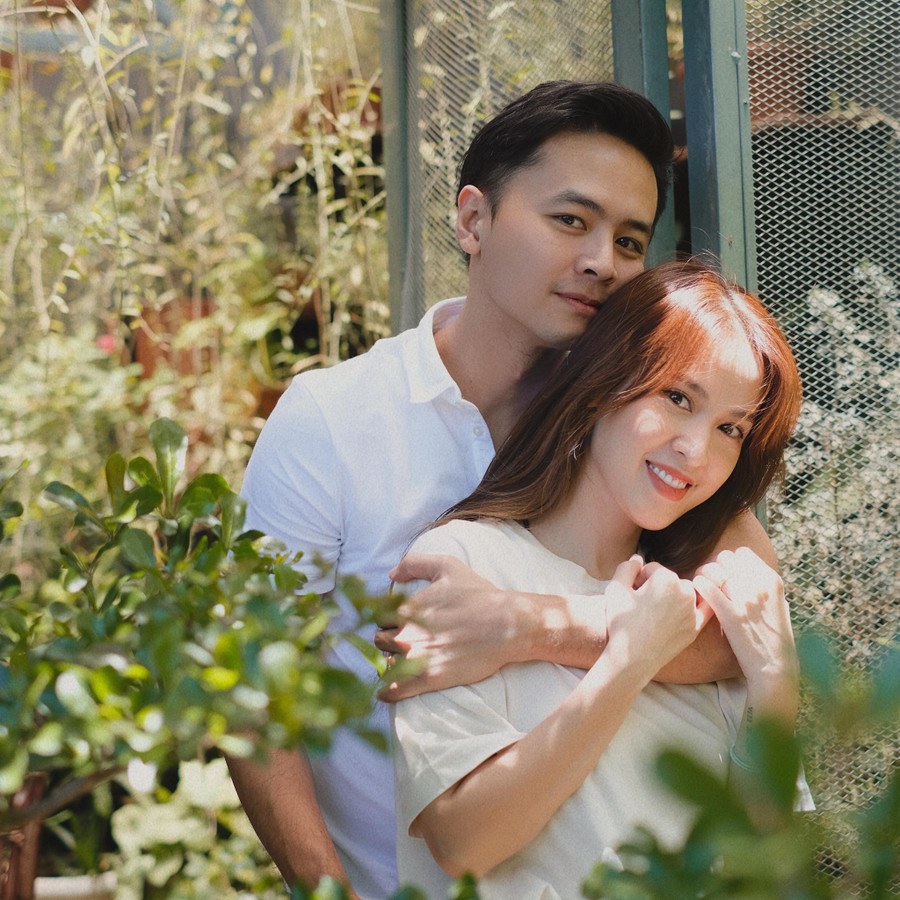 Văn Anh cho biết anh và Tú Vi luôn bình đẳng trong hôn nhân. Ảnh: FBNV