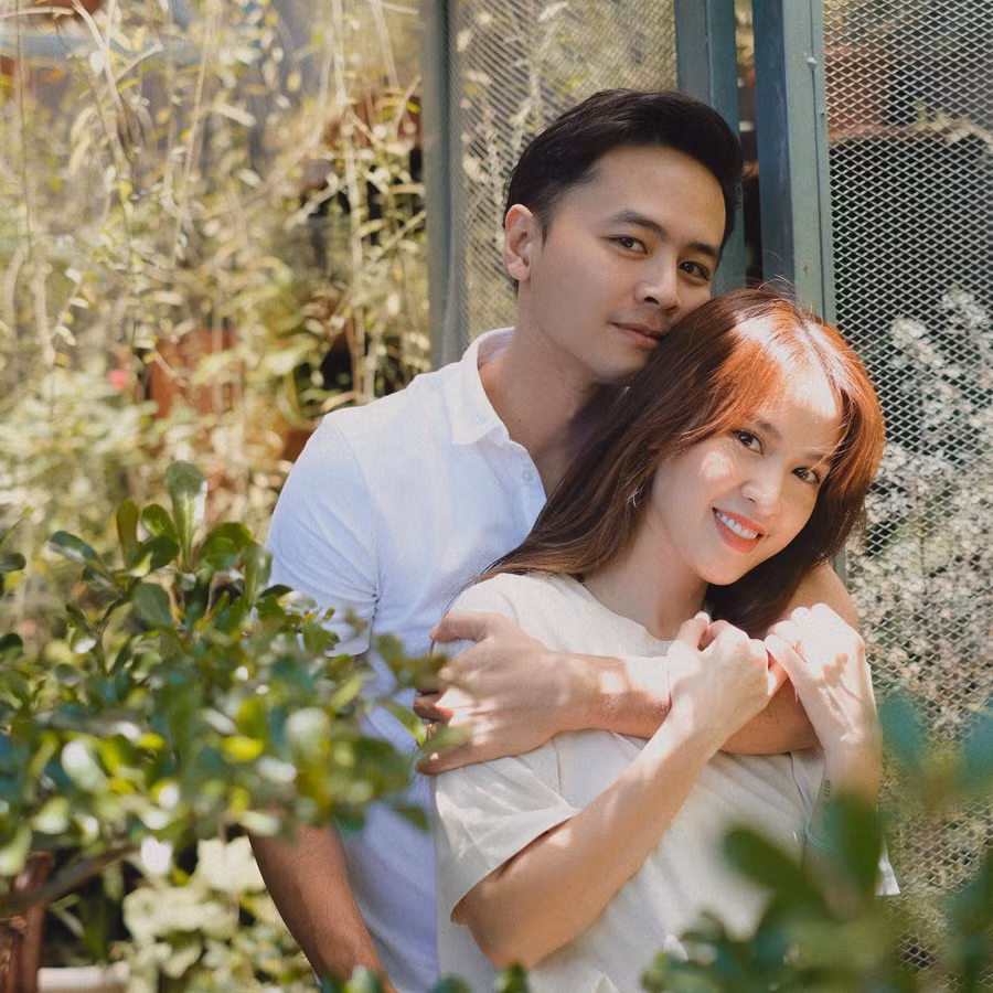 Văn Anh cho biết anh và Tú Vi luôn bình đẳng trong hôn nhân. Ảnh: FBNV