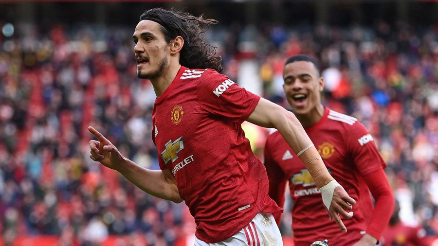 Cavani và các đồng đội ở M.U được kỳ vọng rất nhiều ở mùa giải này. Ảnh: AFP