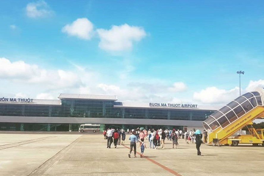 Tạm dừng các chuyến bay giữa TPHCM và Buôn Ma Thuột từ ngày 5.8.2021. Ảnh: GT