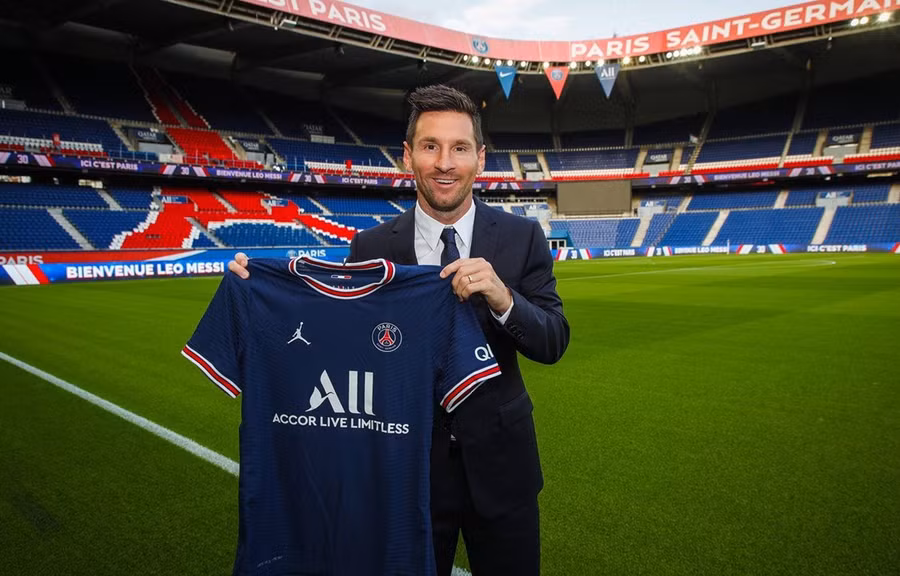 Lionel Messi chính thức đầu quân của PSG. Nguồn: psg.fr