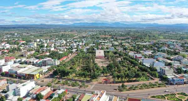 Hạ tầng đô thị Chư Sê ngày được đầu tư hoàn thiện