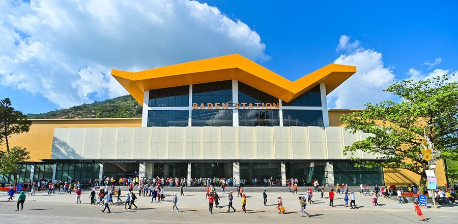 Nhà ga Bà Đen. Ảnh: TTTTXTDL Tây Ninh