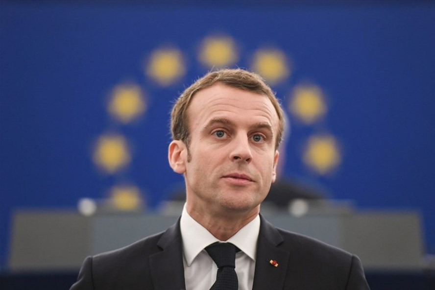 Tổng thống Pháp Emmanuel Macron. Ảnh: AFP Tổng thống Pháp Emmanuel Macron. Ảnh: AFP