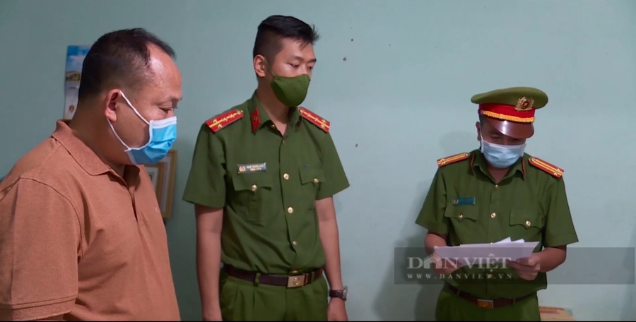 Ông Bùi Quốc Việt - Chủ tịch Hội đồng Quản trị, Giám đốc Hợp tác xã khai thác cát Đoàn Kết bị khởi tố về hành vi Vi phạm quy định về khai thác tài nguyên. Ảnh: Ngọc Giàu