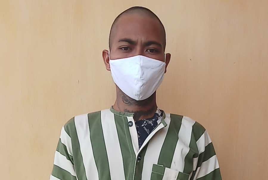  Đối tượng Krơh tại cơ quan Công an. Ảnh: Văn Ngọc