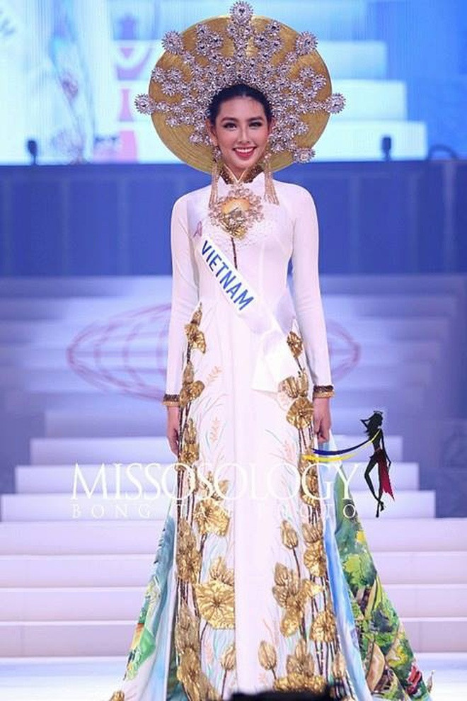Thùy Tiên từng tham gia cuộc thi Miss International 2018 (Hoa hậu Quốc tế). Ảnh: S.V