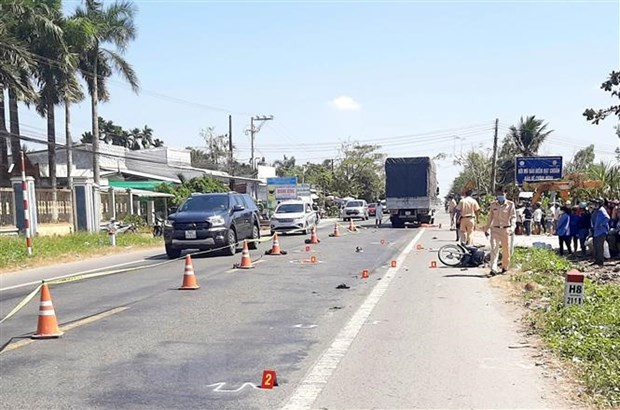 Mùng 4 Tết, toàn quốc xảy ra 29 vụ tai nạn giao thông, 17 người chết ảnh 1 Hiện trường một vụ tai nạn giao thông. (Ảnh minh họa. Nguồn: TTXVN)