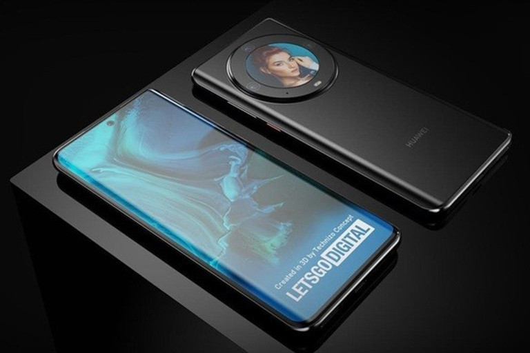 Đây sẽ là một ý tưởng cho smartphone có camera đột phá trong tương lai của Huawei. Ảnh: Chụp màn hình LETSGODIGITAL