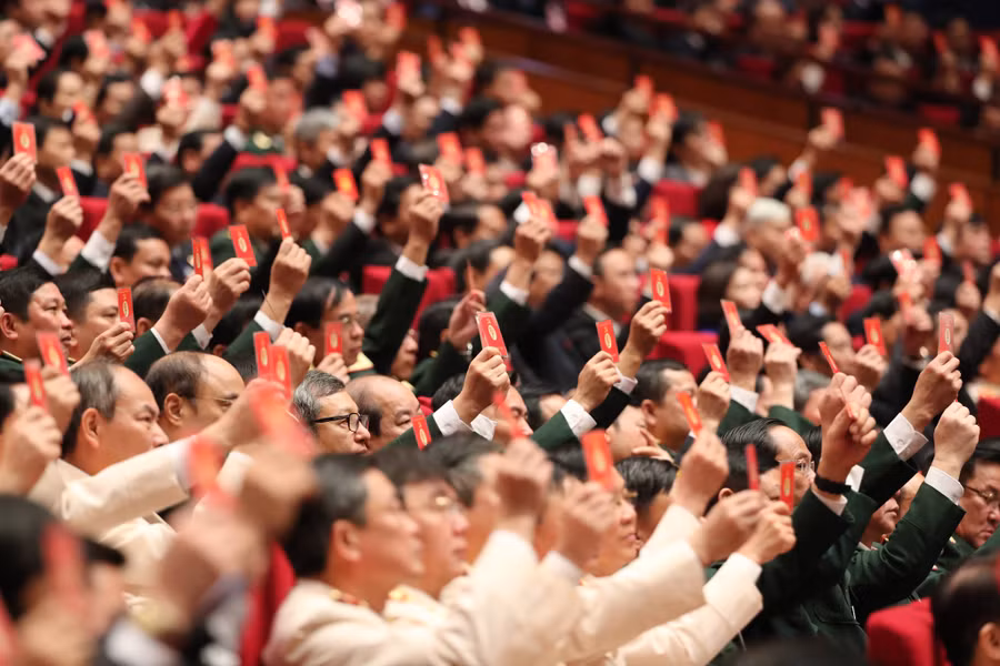 Đại hội XIII đặt ra mục tiêu tới năm 2045, kỷ niệm 100 năm thành lập nước Việt Nam Dân chủ cộng hoà, Việt Nam sẽ trở thành nước phát triển, thu nhập cao. GIA HÂN