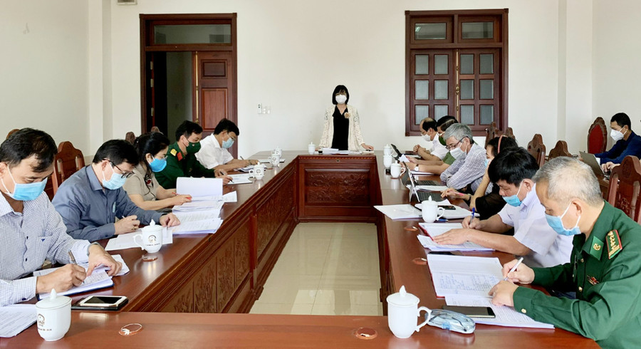  Quang cảnh cuộc họp. Ảnh: Như Nguyện