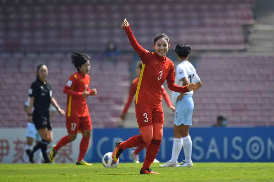 Bóng đá nữ VN đủ sức chơi với các đội khu vực khác thuộc nhóm 2 ở World Cup. Ảnh: AFC