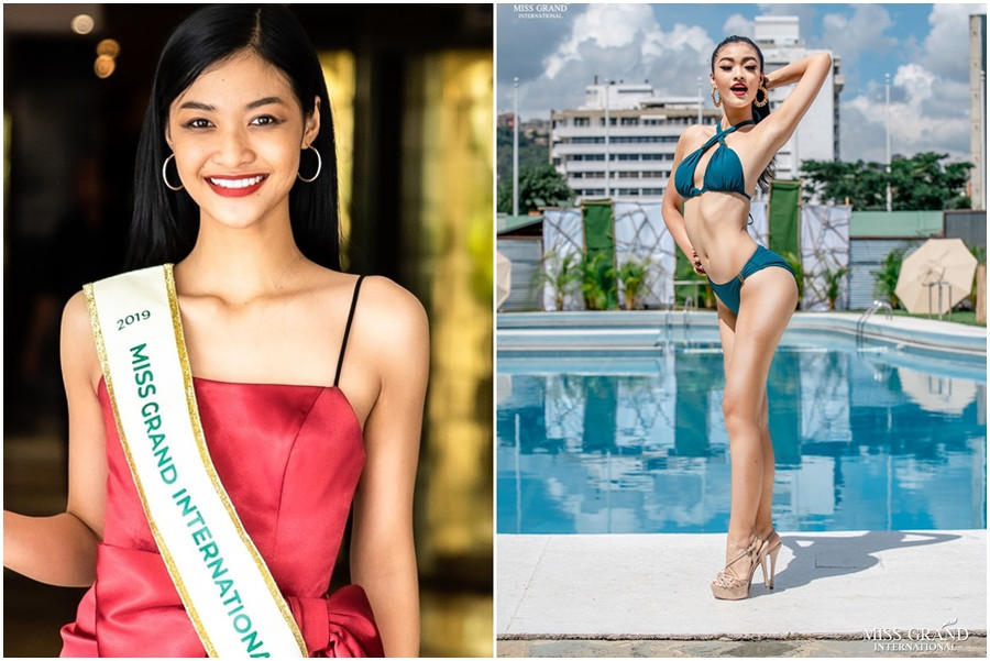 Tuy nhiên, Kiều Loan đã gạt bỏ mọi thứ để nỗ lực hết mình tại Miss Grand International 2019. Dù chỉ có 2 tháng luyện tập song Kiều Loan vẫn khiến fan sắc đẹp tự hào khi xuất sắc được gọi tên trong Top 10 chung cuộc tại đấu trường nhan sắc này. Ảnh: NVCC Tuy nhiên, Kiều Loan đã gạt bỏ mọi thứ để nỗ lực hết mình tại Miss Grand International 2019. Dù chỉ có 2 tháng luyện tập song Kiều Loan vẫn khiến fan sắc đẹp tự hào khi xuất sắc được gọi tên trong Top 10 chung cuộc tại đấu trường nhan sắc này. Ảnh: NVCC
