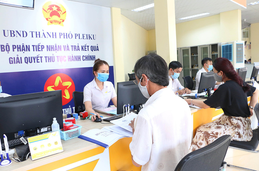 Sở Giao thông-Vận tải đề nghị các tổ chức, cá nhân sử dụng dịch vụ nộp hồ sơ và nhận kết quả trực tiếp qua BCCI để tăng cường các biện pháp phòng-chống dịch Covid-19. Ảnh: Quang Tấn Sở Giao thông-Vận tải Gia Lai có Thông báo về việc triển khai sử dụng phần mềm dịch vụ công trực tuyến mức độ 3, 4 và dịch vụ bưu chính công ích. Ảnh: Quang Tấn