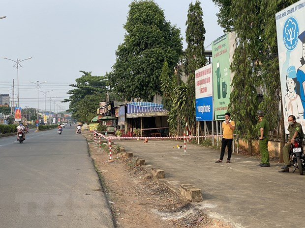 Hiện trường vụ án. Ảnh: Đậu Tất Thành/TTXVN