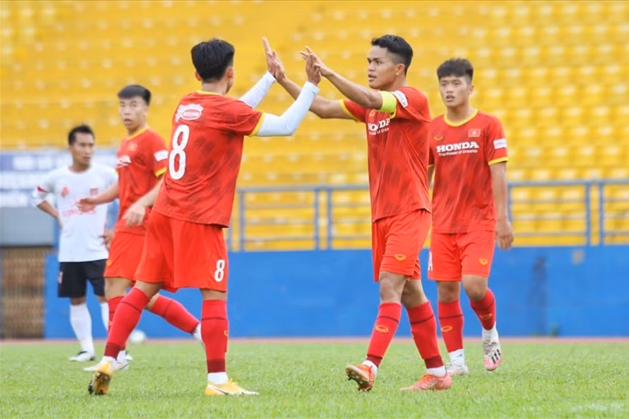 U23 Việt Nam tiếp tục có lợi thế ở giải U23 Đông Nam Á 2022. Ảnh: Thanh Vũ
