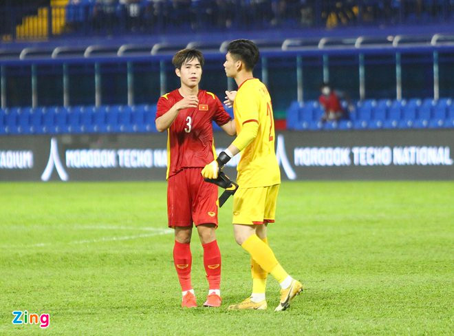 Thủ môn Xuân Hoàng có trận đấu nổi bật. Ảnh: Nguyên Khang