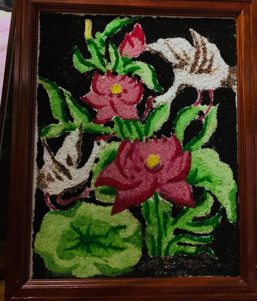 Cần nhiều thời gian để làm ra một tác phẩm. Ảnh: Thanh Duy