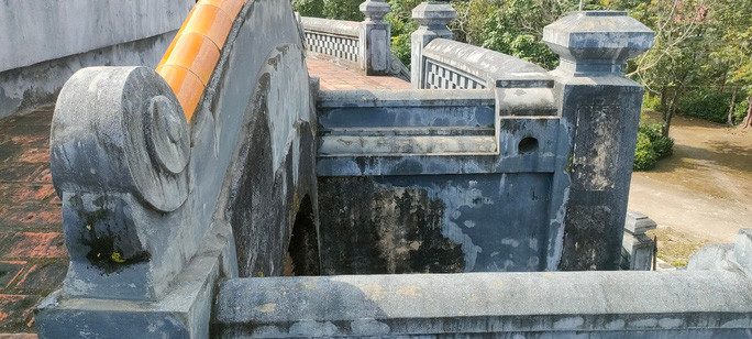 Di tích Hổ Quyền vừa được trùng tu.