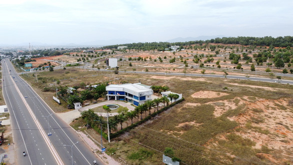 Một góc của phần dự án đã đưa các cựu lãnh đạo tỉnh Bình Thuận vào vòng lao lý. Ảnh: AKay