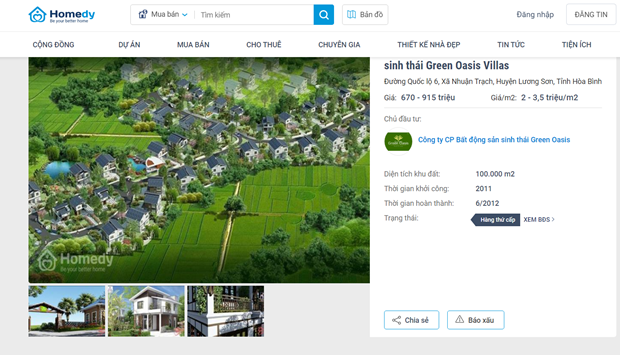 Phối cảnh hoành tráng của dự án 