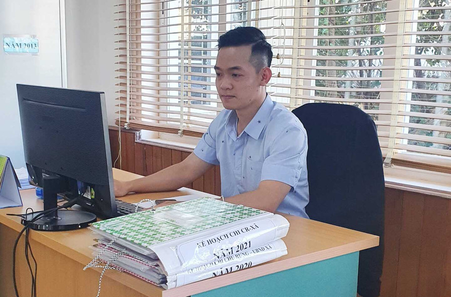 Anh Võ Văn Đặng Âu. Ảnh: Phan Lài