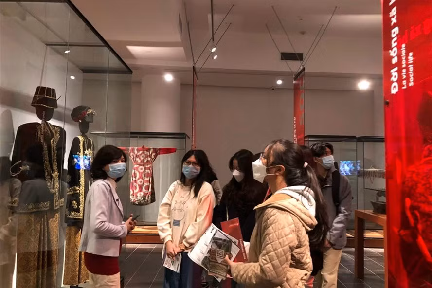 Bảo tàng Dân tộc học Việt Nam đón khách trở lại trong trạng thái bình thường mới. Ảnh: BTC