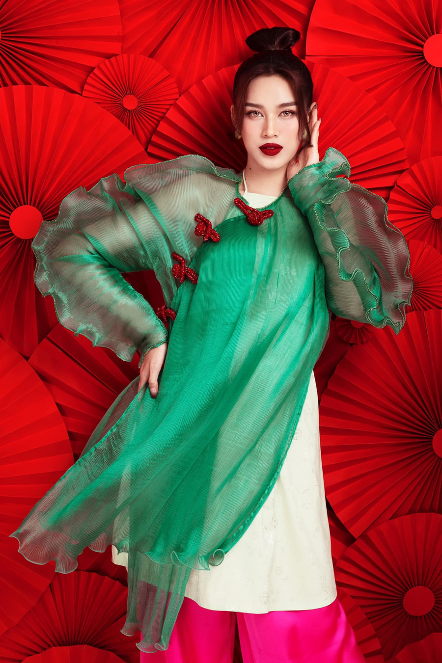 Trước đó, chuyên trang sắc đẹp Missosology cũng đánh giá người đẹp quê Thanh Hóa là đại diện tốt nhất mà Việt Nam gửi đến Hoa hậu Thế giới những năm gần đây. Ảnh: FBNV