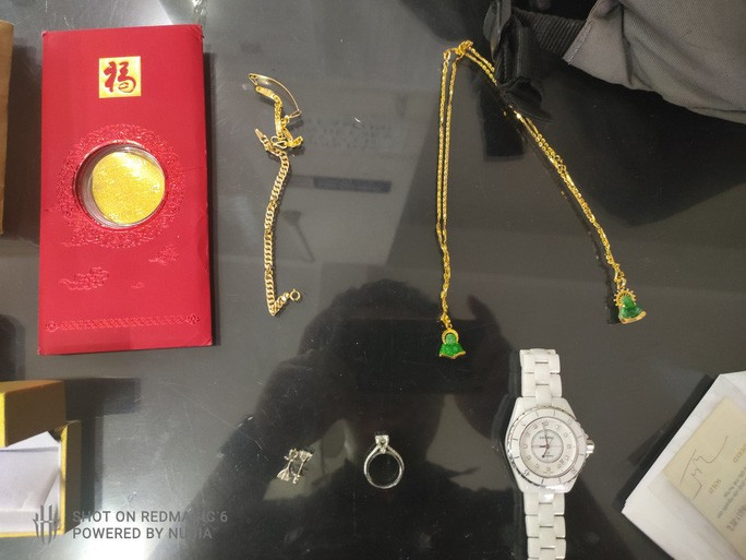 Tài sản bị trộm Tài sản bị trộm