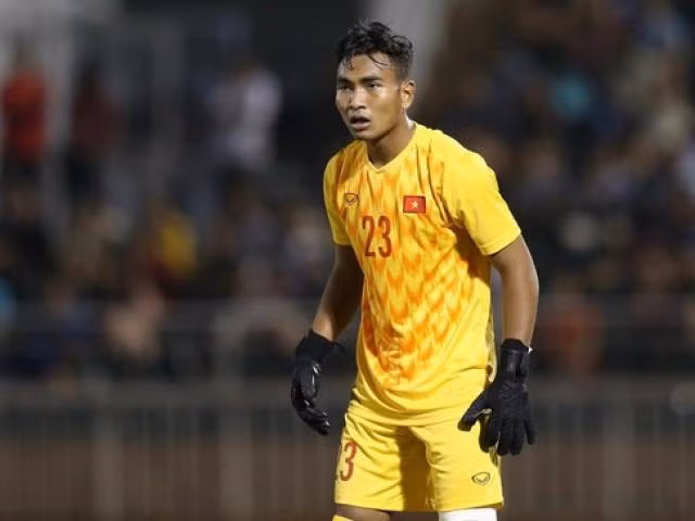 Thủ môn Y Êli Niê được huấn luyện viên Đinh Thế Nam tiến cử lên U23 Việt Nam dự SEA Games 31. Ảnh: H.A