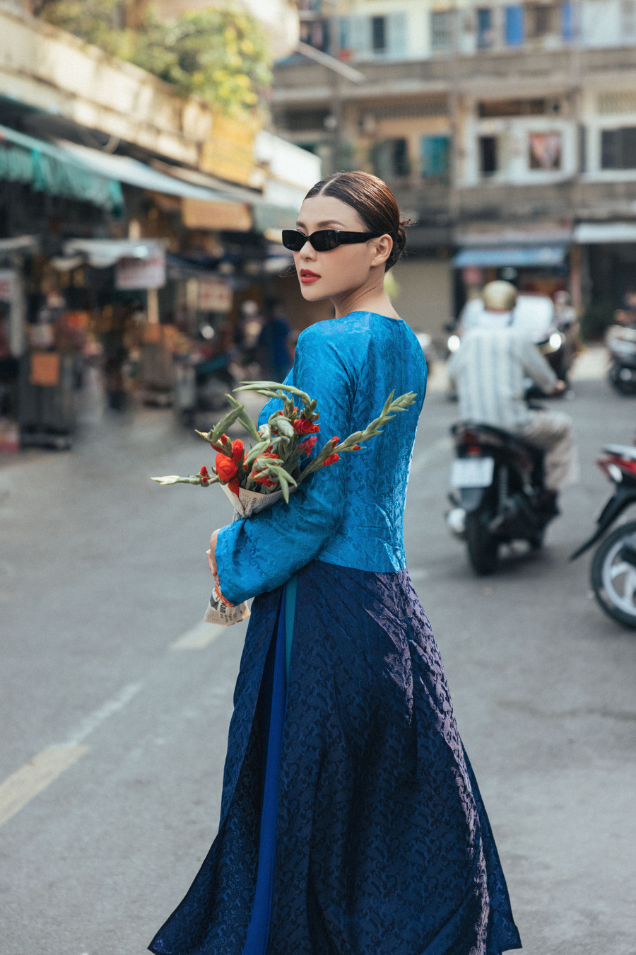 Tâm sự về năm tuổi của mình, bà xã Lương Thế Thành bộc bạch: “Với tôi, năm tuổi không quyết định số phận, tính cách hay vận may của mỗi người. Thành công hay không là ở sự nỗ lực của từng cá thể trong cuộc sống”. Ảnh: Nguyễn Đăng Khoa