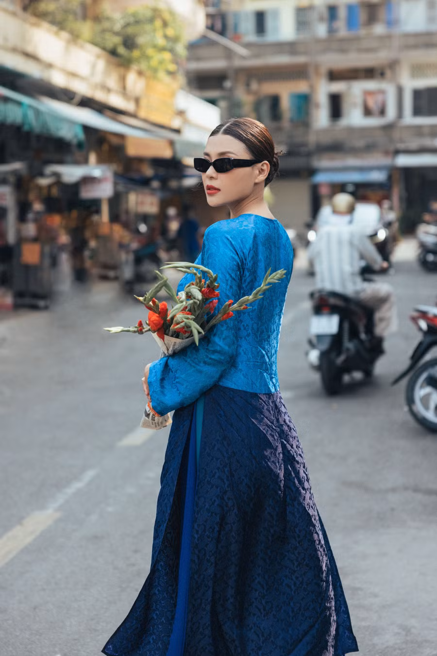 Tâm sự về năm tuổi của mình, bà xã Lương Thế Thành bộc bạch: “Với tôi, năm tuổi không quyết định số phận, tính cách hay vận may của mỗi người. Thành công hay không là ở sự nỗ lực của từng cá thể trong cuộc sống”. Ảnh: Nguyễn Đăng Khoa