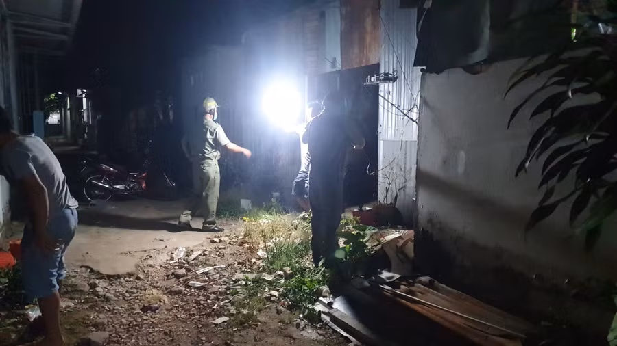  Căn nhà nơi phát hiện người đàn ông tử vong. Ảnh: Hoàng Giáp