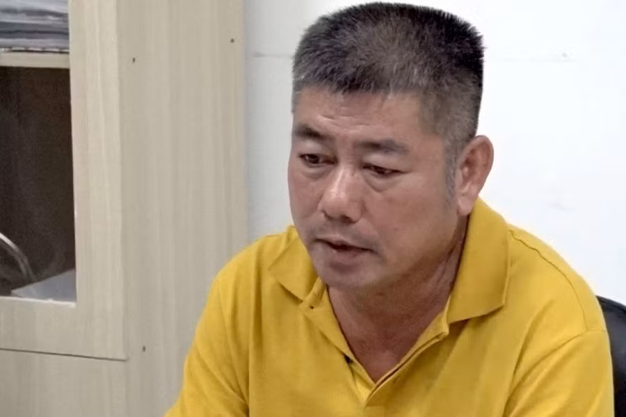 Bị can Nguyễn Hữu Tứ. Ảnh: Công an Đồng Nai.