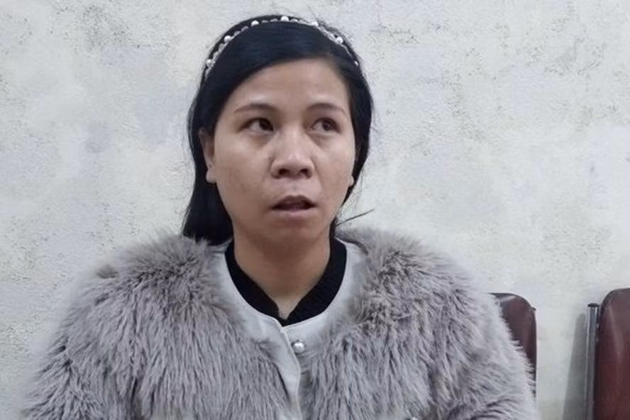 Đối tượng Quang Thị Xu (SN 1993) trú tại xã Xá Lượng, huyện Tương Dương, Nghệ An bị bắt vì hành vi Mua bán trẻ em, thu lợi 201 triệu đồng. Ảnh: TD