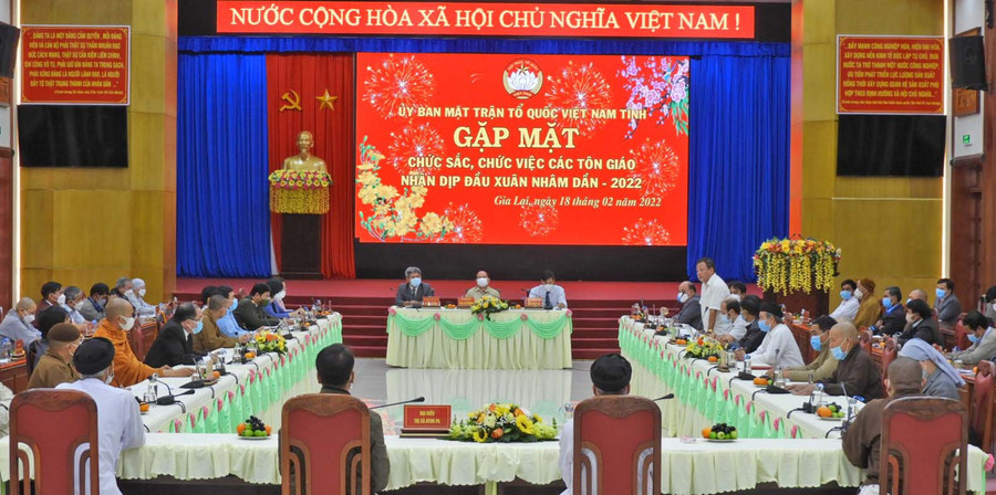 Quang cảnh buổi gặp mặt