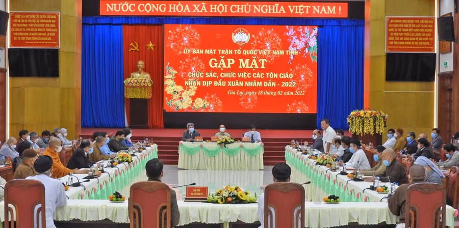 Quang cảnh buổi gặp mặt