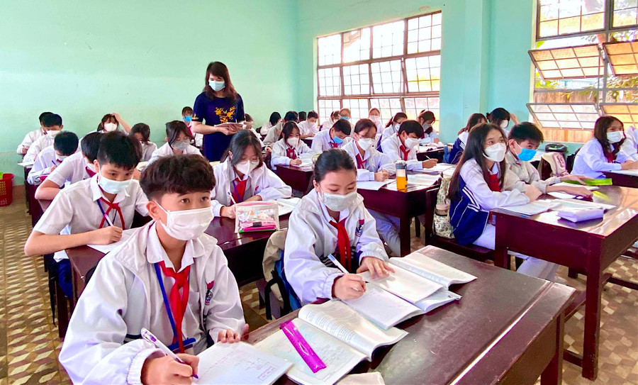 Các địa phương cần xây dựng lộ trình thực hiện giai đoạn 2022-2025, đảm bảo mục tiêu phát triển GD-ĐT đến năm 2025 theo kế hoạch đã được UBND tỉnh phê duyệt. Ảnh: Mộc Trà