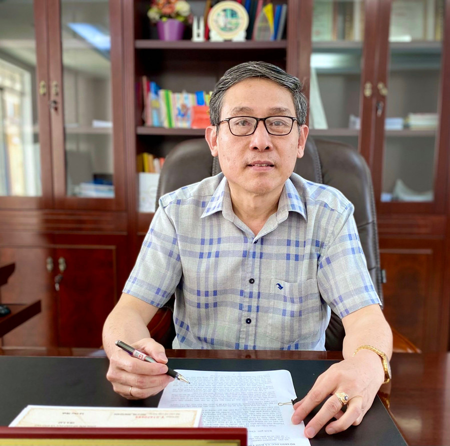 Ông Lê Duy Định. Ảnh: Mộc Trà Ông Lê Duy Định-Tỉnh ủy viên, Giám đốc Sở GD-ĐT. Ảnh: Mộc Trà