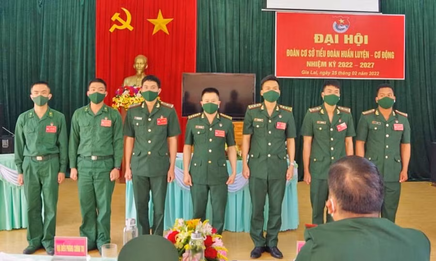 Các đại biểu dự đại hội cấp trên ra mắt tại Đại hội. Ảnh: Anh Huy