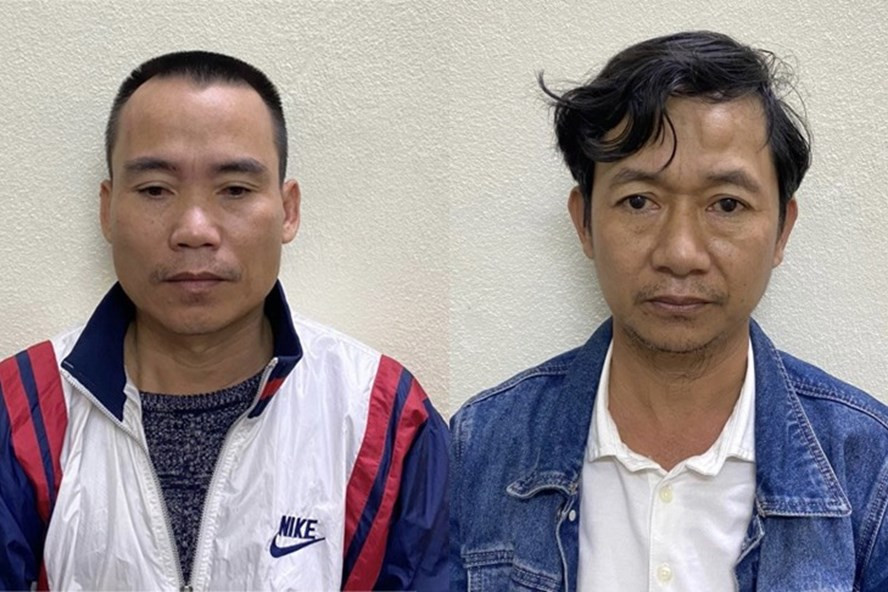 Hai đối tượng chống người thi hành công vụ ở Đà Nẵng. Ảnh: Công an Hai đối tượng chống người thi hành công vụ ở Đà Nẵng. Ảnh: Công an