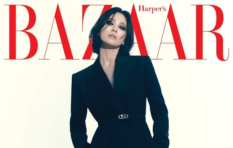 Song Hye Kyo sẽ tái xuất khán giả trong thời gian gần qua bộ phim The Glory của Netflix. Ảnh: HARPER’S BAZAAR