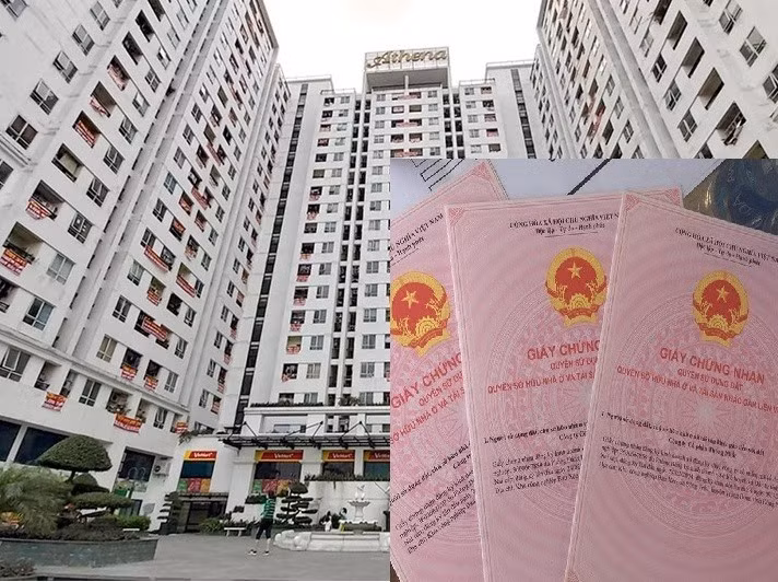 Từ ngày 10.12.2009 đến nay, Giấy chứng nhận dù cấp cho nhà đất hay chung cư đều có bìa màu hồng cánh sen. Đồ họa: M.H