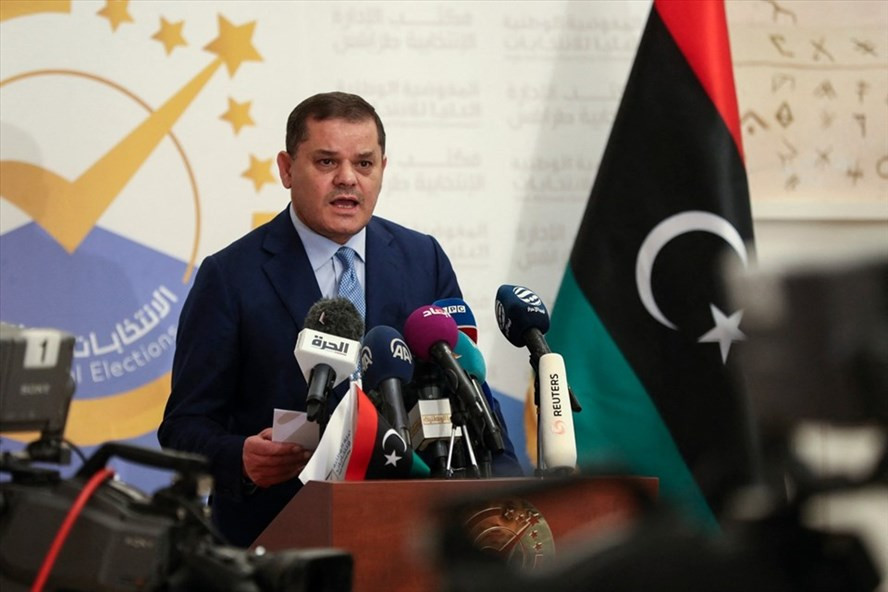 Thủ tướng Libya Abdulhamid al-Dbeibah. Ảnh: AFP Thủ tướng Libya Abdulhamid al-Dbeibah. Ảnh: AFP