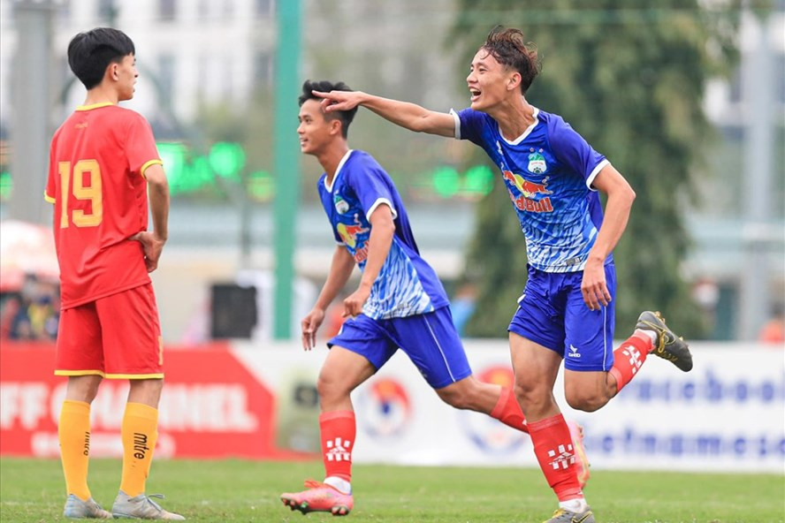 U19 Hoàng Anh Gia Lai có chiến thắng đậm ở trận ra quân Giải U19 quốc gia 2022. Ảnh: Fanpage CLB HAGL