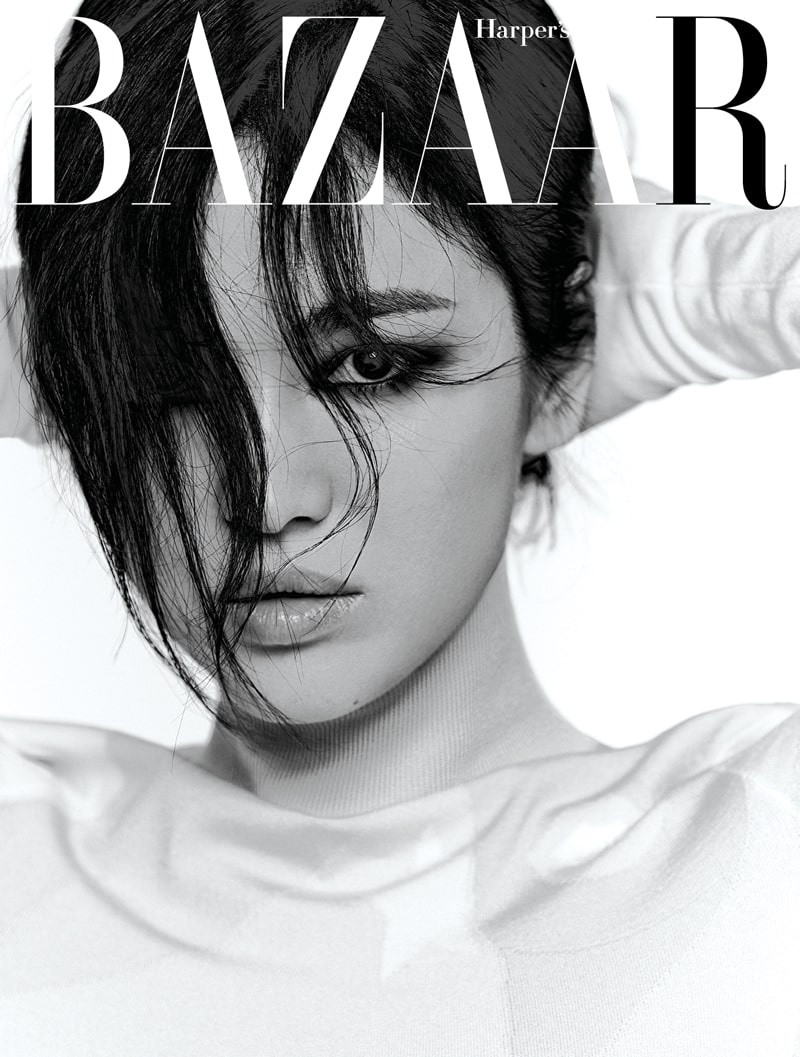 Song Hye Kyo cá tính trên tạp chí Harper’s Bazaar. Ảnh: HARPER’S BAZAAR